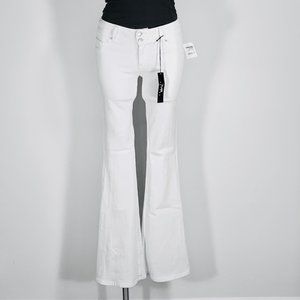 White Flare Jeans NWT